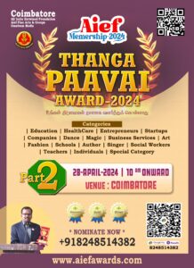 Thanga Paavai Award